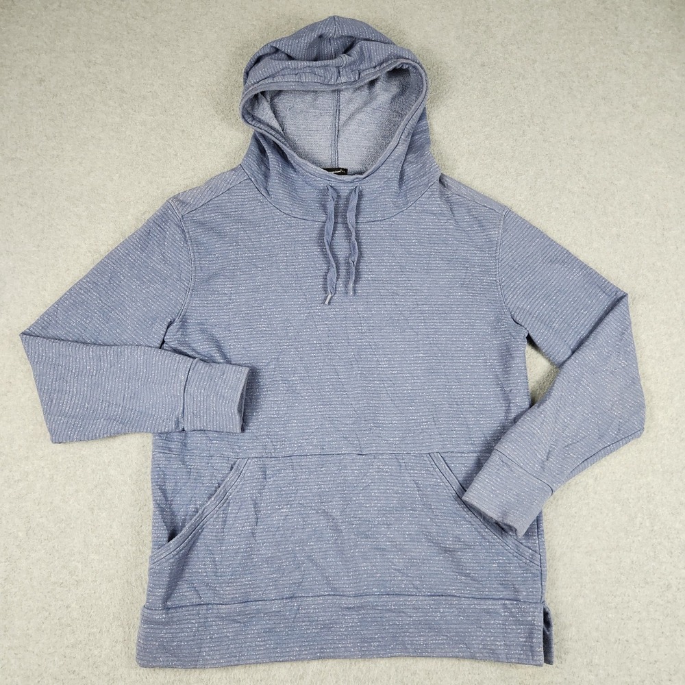 Champion Elite Hoodie Women Small Blue Stretchy Athletic Long‎ Sleeve Pullover